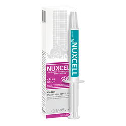 Nuxcell Plus Suplemento Nutricional Para Cães E Gatos - 1 Unidade De 2G