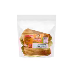 Orelha Bovina Natural Petiscão Para Cães - 5 Unidades