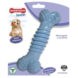 Ossinho Mordedor Odontopet Azul Para Filhotes - 1 Unidade