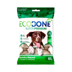 Ossinho Natural Ecobone Para Cães Mini - 1 Unidade - 3 Unidades