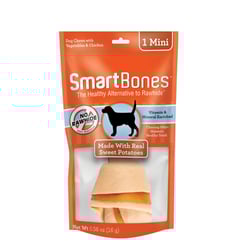 Ossinho Smartbones Sabor Batata Doce Para Cães Mini - 1 Unidade - 16 Gramas