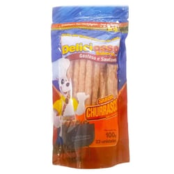 Osso Caes Deliciosso Churrasco 100G
