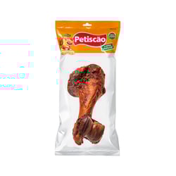 Osso Defumado Petiscão Mini Fêmur Vermelho Para Cães - 1 Unidade