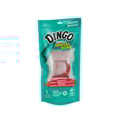 Osso Dingo Dental Bone Para Cães M - 1 Unidade - 35 Gramas
