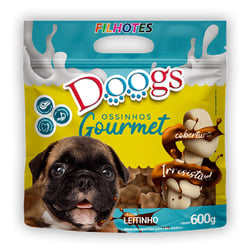Osso Gourmet Doogs Leitinho 600G Para Cães - 1 Unidade