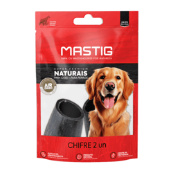 Osso Mastig Super Premium Chifre Bovino Para Cães - 2 Unidades