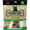 Osso Mastigável Puretoy Para Cães De Porte Pequeno E Médio - Kit Único