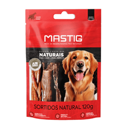 Osso Mastigável Super Premium Sortido Natural Para Cães - 120G