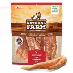 Osso Natural Farm Ultra Premium Filé De Frango Sassami Para Cães 114G