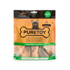 Osso Puretoy Defumado Para Cães De Porte Pequeno E Médio - Kit