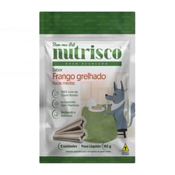 Osso Recheado Nutrisco Frango Grelhado Para Cães De Raças Médias - 162G