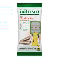 Osso Recheado Nutrisco Mix De Frutas Para Cães De Raças Pequenas - 1 Unidade