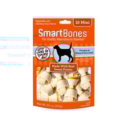 Osso Smartbones Batata Doce Para Cães - 255G - 255 Gramas