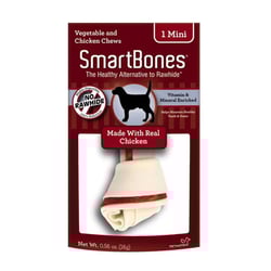 Osso Smartbones Sabor Frango Para Cães - 1 Unidade - 16 Gramas