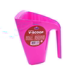 Pá Higiênica Pet Injet V-Scoop Furba Rosa Para Cães E Gatos