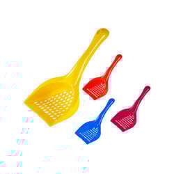 Pá Higiênica Western Oval Para Gatos - Cores Sortidas