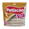 Palito De Couro Osso Petiscão Para Cães 8Mm - 1Kg