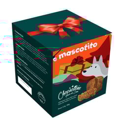 Panettone Chocãottone Mascotito Sabor Carne Para Cães - 1 Unidade