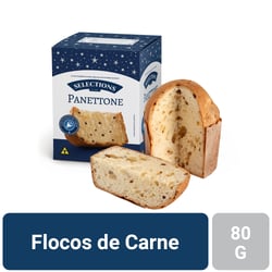 Panettone Pets Selections Com Flocos De Carne - 80G