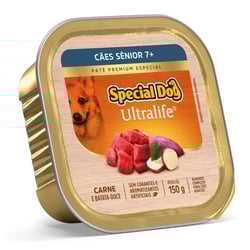 Patê Carne Special Dog Ultralife Para Cães Sênior - 150G