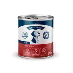 Patê Selections For Pets Carne 280G - 1 Unidade Para Cães