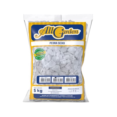 Pedras Decorativas All Garden Tipo 2 - 5Kg - Tamanho 2