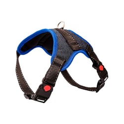 Peitoral Amf Texas Azul Para Cães - Tamanho 2