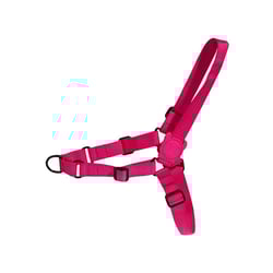 Peitoral Anti Puxão Zee.Dog Pink Led Para Cachorros