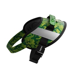 Peitoral Anymous Power Up Camouflage Green Para Cães Tamanho G - 1 Unidade