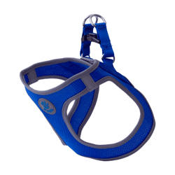 Peitoral Athletic Fit Doco Azul Para Cães Pp - 1 Unidade