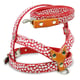 Peitoral Com Guia Amf Veneza Para Cães - Vermelho - Tamanho 5 - Tamanho 5