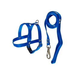 Peitoral Com Guia Griff Dog Azul Para Cães - 1 Unidade - Tamanho 2