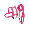 Peitoral Com Guia Griff Dog Rosa Para Cães Tamanho 1