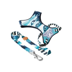 Peitoral Com Guia Toh Neoprene Noronha Para Cães - 1 Unidade - Tamanho PP