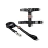 Peitoral E Guia Toh Black Para Cães - 1 Conjunto - Tamanho PP