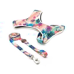 Peitoral E Guia Toh Neoprene Laguna Para Cães - 1 Unidade - Tamanho PP