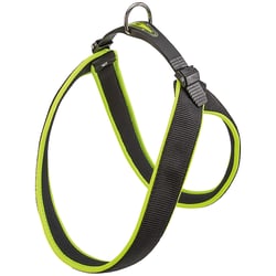 Peitoral Ferplast Agila Fluo - Amarelo E Preto Para Cães