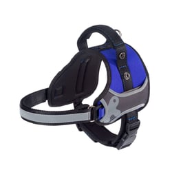 Peitoral Ferplast Hercules Azul Para Cães - 1 Unidade
