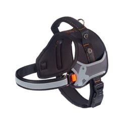 Peitoral Ferplast Hercules Para Cães Preto - 1 Unidade - Tamanho PP