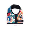 Peitoral I Love Pet Floral Baunilha Para Cães - 1 Unidade - Tamanho 1