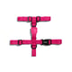 Peitoral Led Zee.Dog Pink Pp Para Cães - Tamanho PP - Tamanho PP