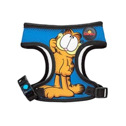 Peitoral Meuauau Garfield 4 Azul Para Cães - 1 Unidade - Tamanho G