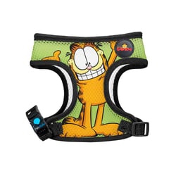 Peitoral Meuauau Garfield Verde Para Cães - 1 Unidade