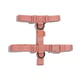 Peitoral Petz Pastel Salmon Tamanho M Para Cachorros - Tamanho M