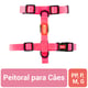 Peitoral Spike Pink - Tamanho G Para Cachorros - Tamanho G