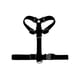 Peitoral Tchucoo Black Para Cachorros - Tamanho G - Tamanho G