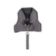 Peitoral Urban Puppy Aerado Cinza Gg Para Cachorros - Tamanho GG - Tamanho GG