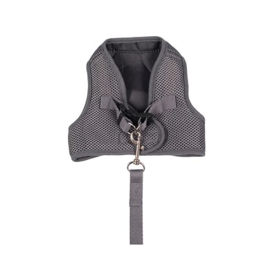 Peitoral Urban Puppy Aerado Cinza Tamanho P Para Cachorros
