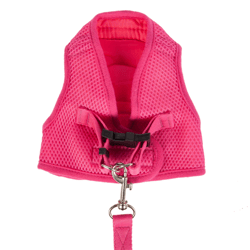 Peitoral Urban Puppy Para Cães - Colete Aerado Pink - Tamanho PP