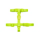 Peitoral Zee.Dog Neopro Lime Para Cães - 1 Unidade - Tamanho P - Tamanho P